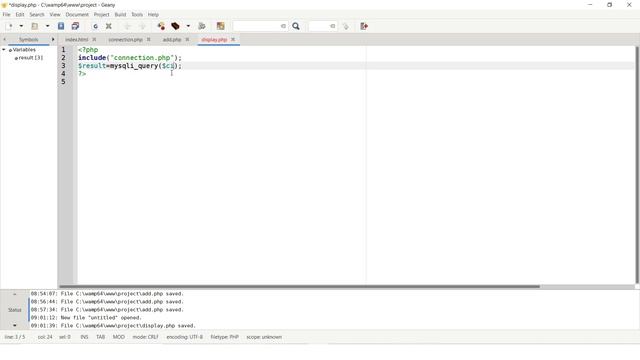 add data to database and display in table in php смотреть онлайн