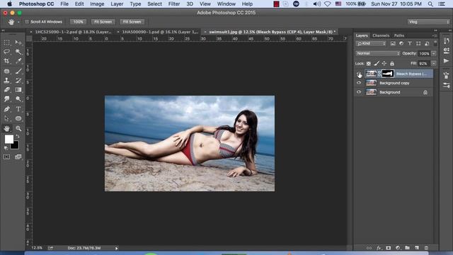 5. How to retouch glamour model I Adobe photoshop cc tutorial 2016 смотреть онлайн
