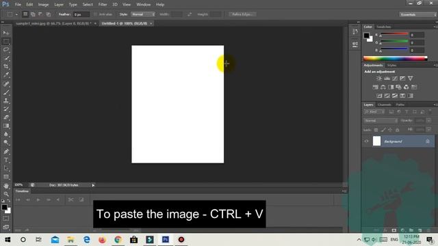 Adobe Photoshop Tutorial: Tools Explained and Demonstrated (basic) Easy смотреть онлайн