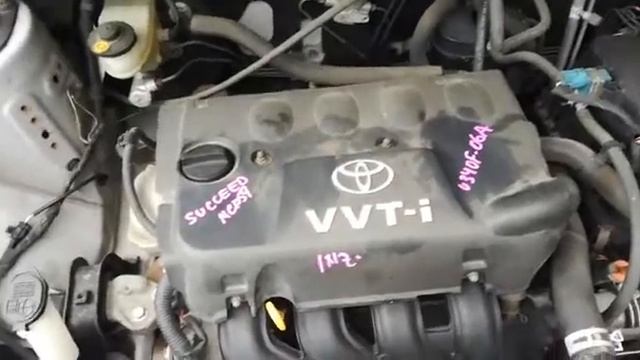 Контрактный двигатель Япония TOYOTA SUCCEED / Тойота Саксид / NCP59 1NZ-FE A923434 А/Т 4WD