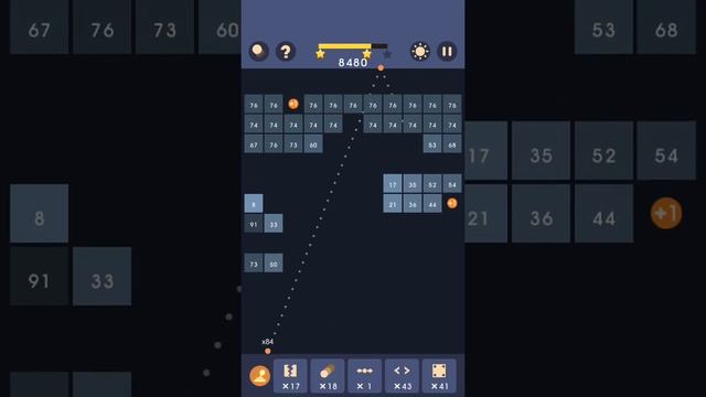 Bricks Breaker Puzzle Level 235 No Power-Ups смотреть онлайн