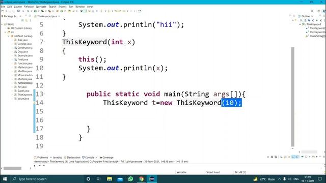 This Keyword in Java Telugu смотреть онлайн