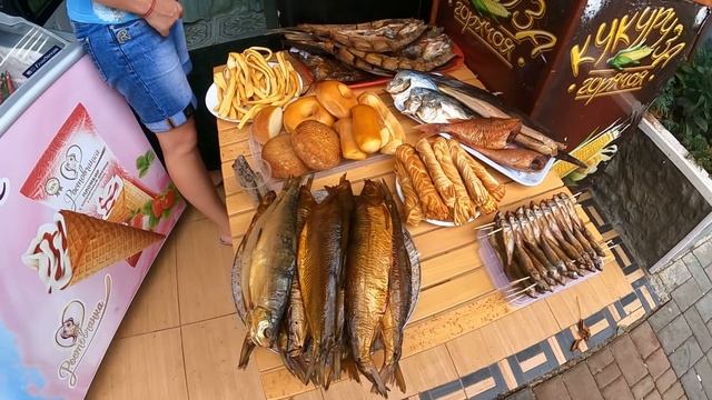 Рыбацкий поселок, пляж "Лагуна" ,цены в кафе и привет от Зои! Июль 2021?ЛАЗАРЕВСКОЕ СЕГОДНЯ?СОЧИ. смотреть онлайн
