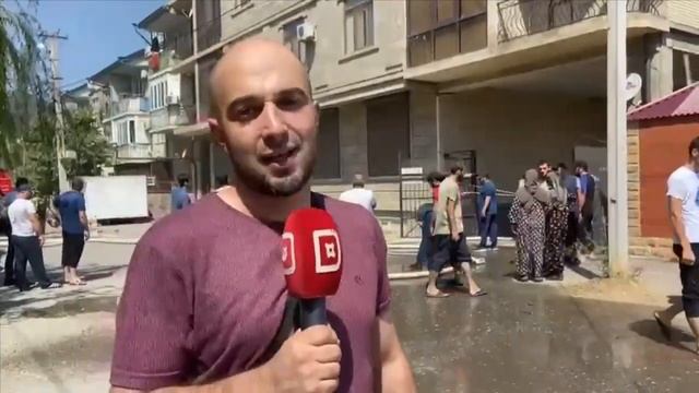 Возможная причина пожара - взрыв газа в одной из квартир смотреть онлайн