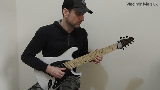 Andy James "Sky Dream" By Vladimir Maisiuk(SS8 Shorty-Oakland Axe Factory)-8 Strings, Fanned Frets смотреть онлайн