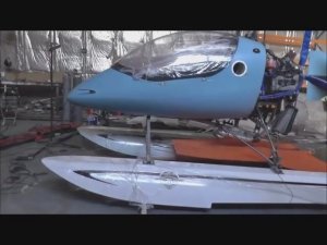 Автожир поставили на поплавки