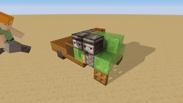 How to make a working car in minecraft java смотреть онлайн