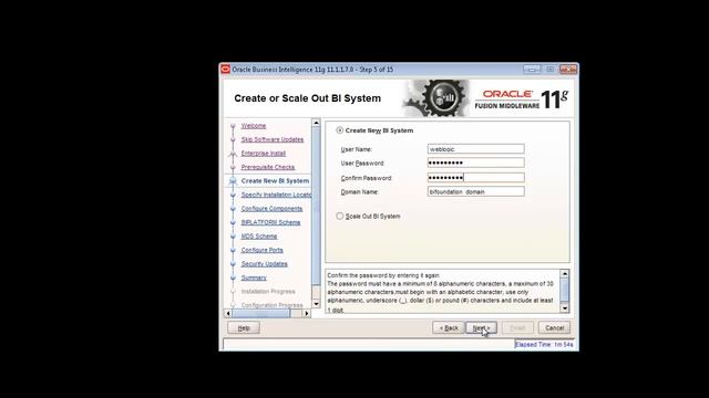 OBIEE 11 1 1 7 Installation on Windows7 смотреть онлайн