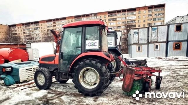 Трактористам посвящается #трактористы #сила #красота в работе #трактор #снег #мороз #соль #кузьмич смотреть онлайн