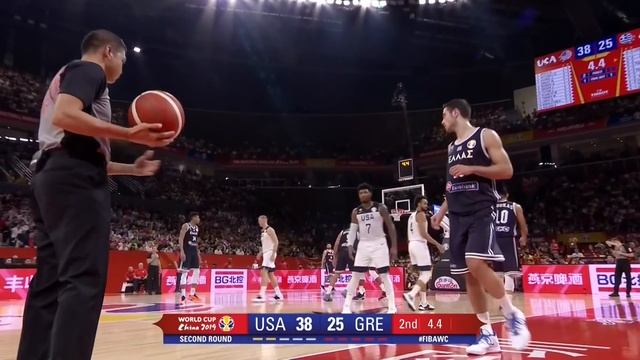 USA ?? vs Greece ?? | Classic Full Game - FIBA Basketball World Cup 2019 смотреть онлайн