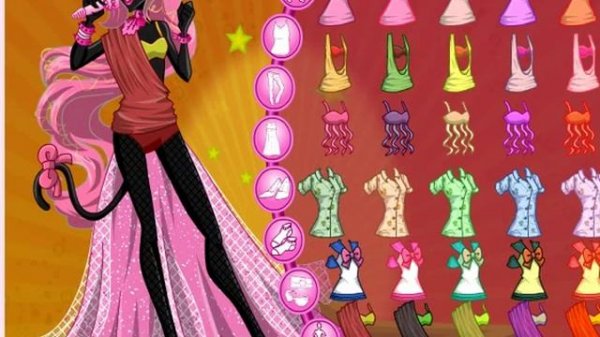 Catty Noir Dress Up - Monster High Games - Dress Up Games