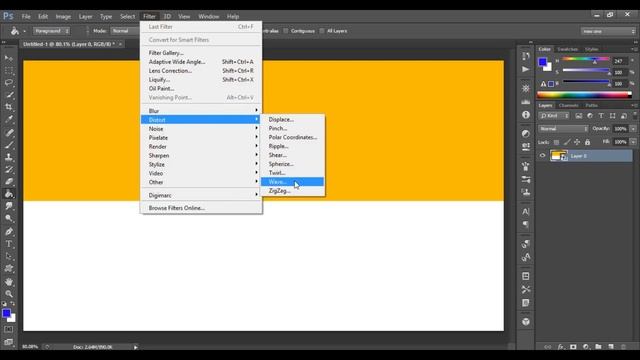 How to Create Sunburst Effect in Photoshop | Photoshop Effects | Polar Coordinates Photoshop смотреть онлайн