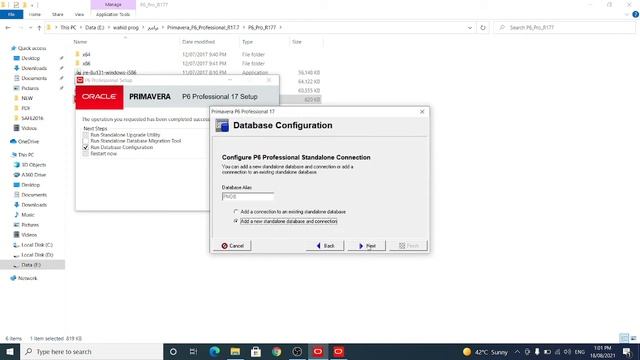 how to install PrimaveraP6 Professional R17.7 - كيفية تثبيت بريمافيرا смотреть онлайн