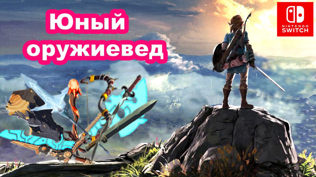 Юный оружиевед. The Legend Of Zelda Breath Of The Wild. Nintendo Switch