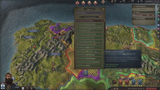 I'm just carrying my King, at this point - Let's Play Crusader Kings III #17 смотреть онлайн