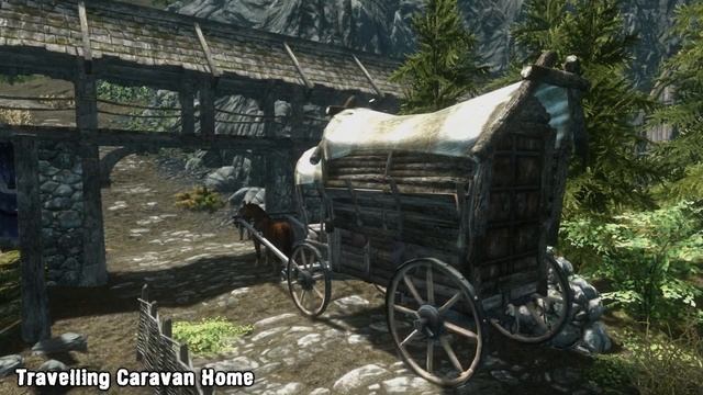 Skyrim Mod: Travelling Caravan Home смотреть онлайн