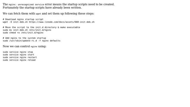 Trying to start nginx on VPS, I get "nginx: unrecognized service" (3 Solutions!!) смотреть онлайн