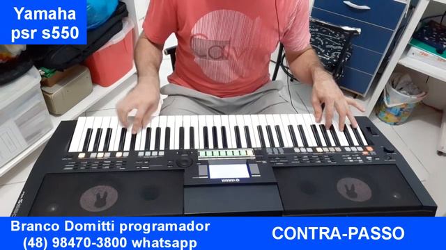 Demo Programação Yamaha Psr S550 - S650 S670