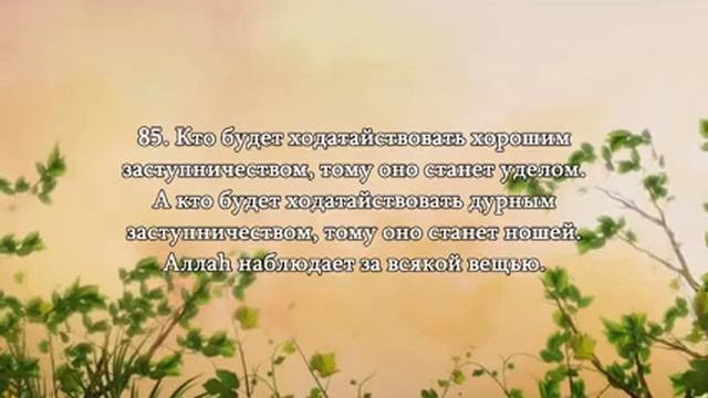 Сура 4 Ан - Ниса // Салах Аль Хашим смотреть онлайн