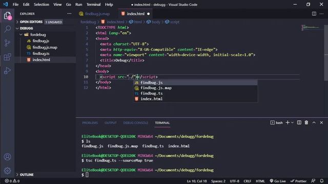 How to Debug ? TypeScript Files with Chrome Browser ? смотреть онлайн
