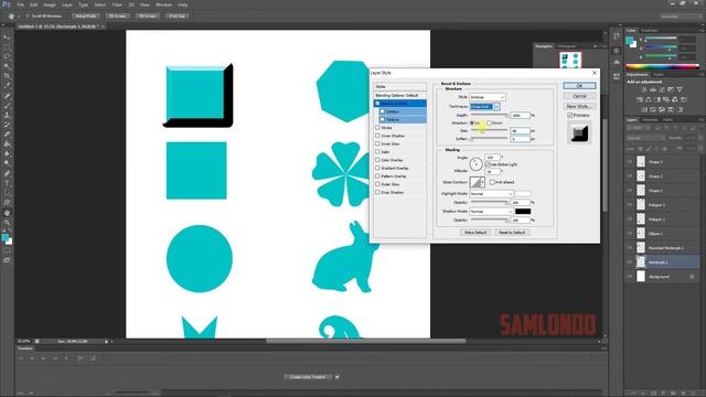 Cara Menggunakan Layer Style Photoshop смотреть онлайн