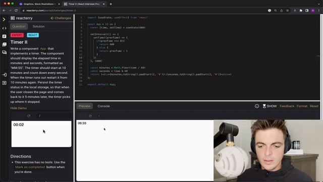 Senior React JS Interview Question смотреть онлайн