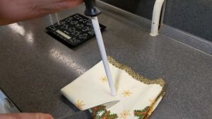 Правка ножа на мусате