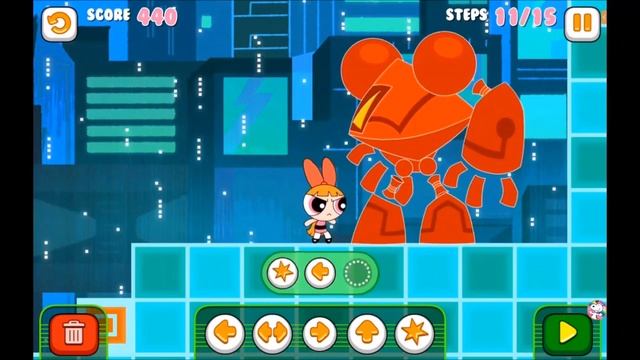 Walkthrough "Glitch Fixers: The Powerpuff Girls", 3 stars, level 31 смотреть онлайн