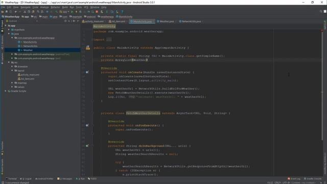 Using Accuweather API | Build a Weather App Android Part 4 смотреть онлайн