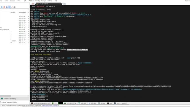 IronFIsh установка, обновление ноды и использование команд. Полный гайд. #guide #crypto #ironfish смотреть онлайн