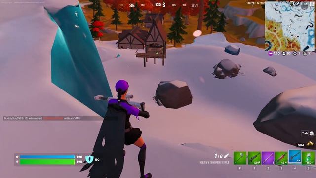 Fortnite FPS Test - i3 8100 - 8GB DDR4 - RX 480 8GB - Performance Mode смотреть онлайн