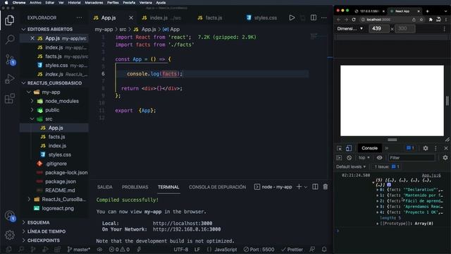 05. create react app. React Js(Curso Básico) смотреть онлайн