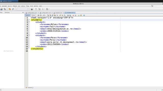 STARI SNIMCI - Web programiranje - Lekcija 039 - JavaScript Object Notation - JSON format смотреть онлайн