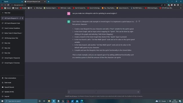 Chat GPT Does Works With Unreal Engine 5 , Madness смотреть онлайн