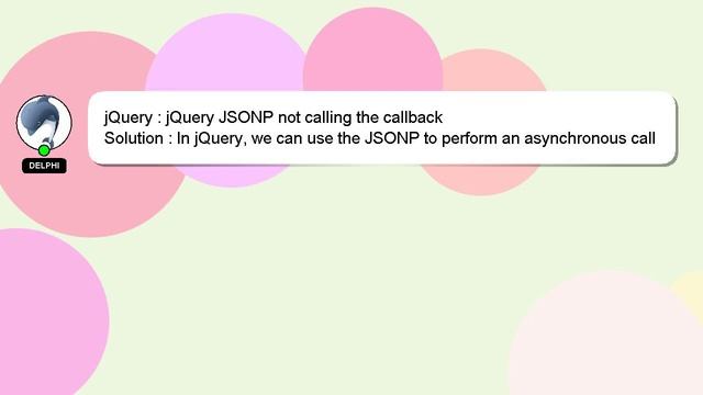 jQuery : jQuery JSONP not calling the callback смотреть онлайн