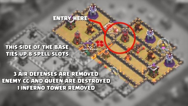 Amazing TH 10 Queen Charge LavaLoon Attack Strategy Guide | TownHall 10 LaLo 3 Star | Clash of Clan смотреть онлайн