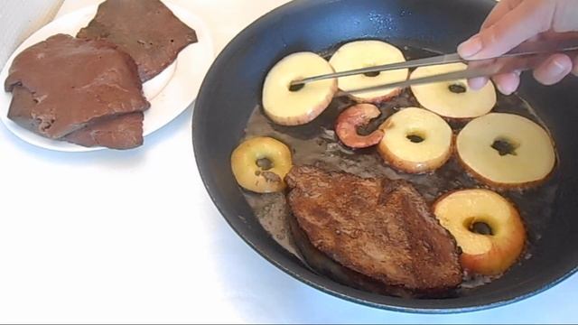 Печень по-берлински (говяжья печень). смотреть онлайн