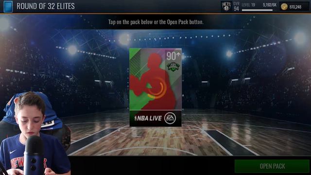 OPENING A 90+ ROUND OF 32 MARCH MADNESS PLAYER NBA LIVE MOBILE NO MONEY SPENT EP4 смотреть онлайн