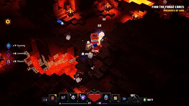 FIGHTING THE REDSTONE MONSTROSITY - #4 - Minecraft Dungeons смотреть онлайн