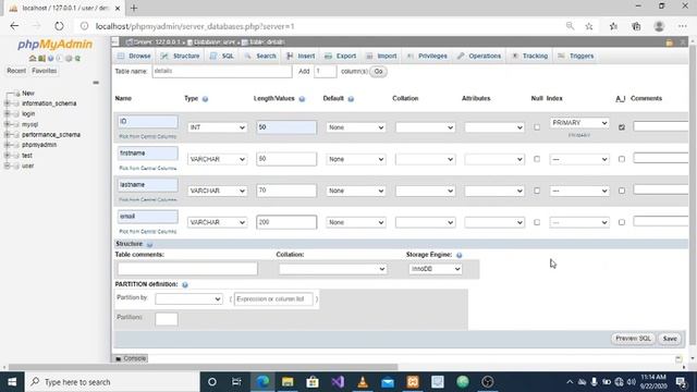 php and mysql using phpmyadmin lesson 1 смотреть онлайн