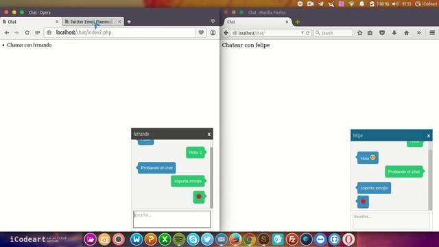 Chat jquery + php + mysql смотреть онлайн
