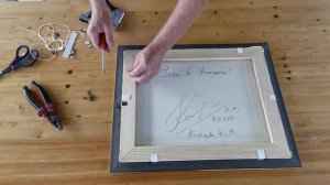 Мастер класс как оформить в раму картину, вышивку, алмазную мозаику, фото.