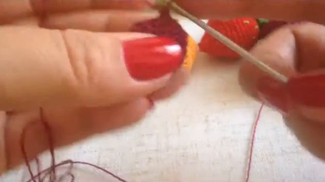 Вяжем виноград крючком. смотреть онлайн