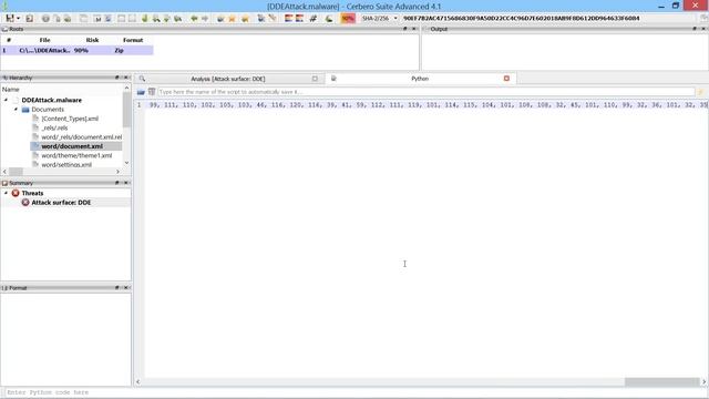Malicious Office Document DDE Analysis in 30 seconds смотреть онлайн