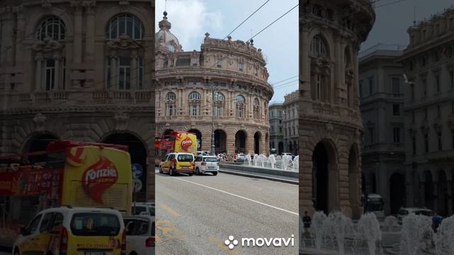 Италия. Генуя. Пьяцца Феррари. смотреть онлайн