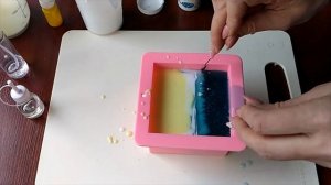 Мыло со свирлами. Морское мыло. Мастер-класс