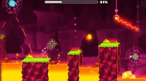 прохаждение фингер дэш на 3 монеты в геометри даш