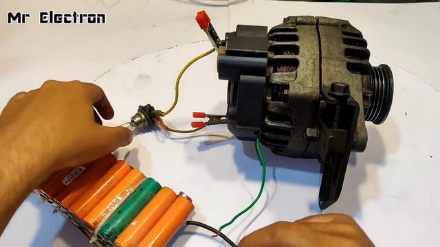 90 Amps High Current Generator from 12V Car Alternator - Valeo Alternator (Part-1) смотреть онлайн