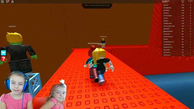 ПОЛ ЭТО ЛАВА в РОБЛОКС - Челлендж Выживание в игре для детей ROBLOX смотреть онлайн