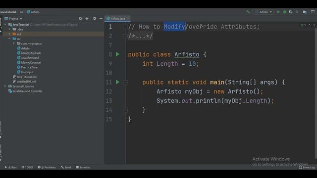 Class Attributes in Java || Java Tutorial смотреть онлайн
